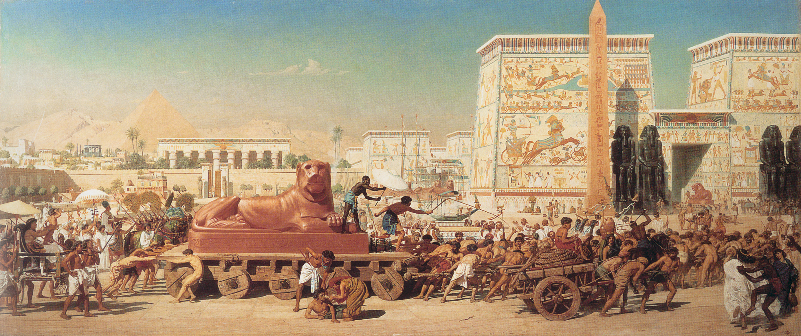 Israel in Egypt  by Edward Poynter 1867