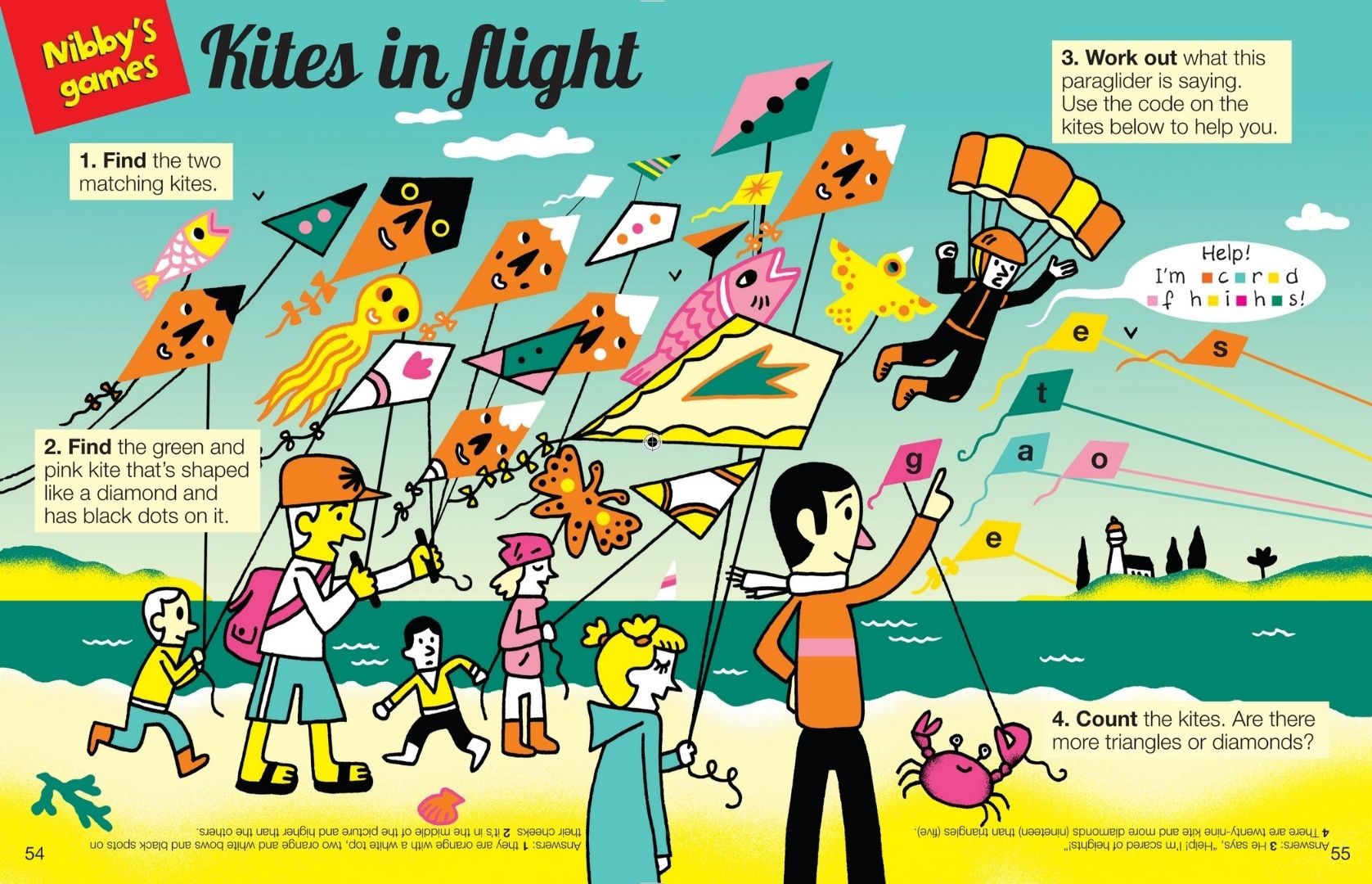 小校報 How to fly a kite?