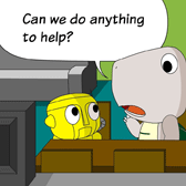 Monster: 'Can we do anything to help?'