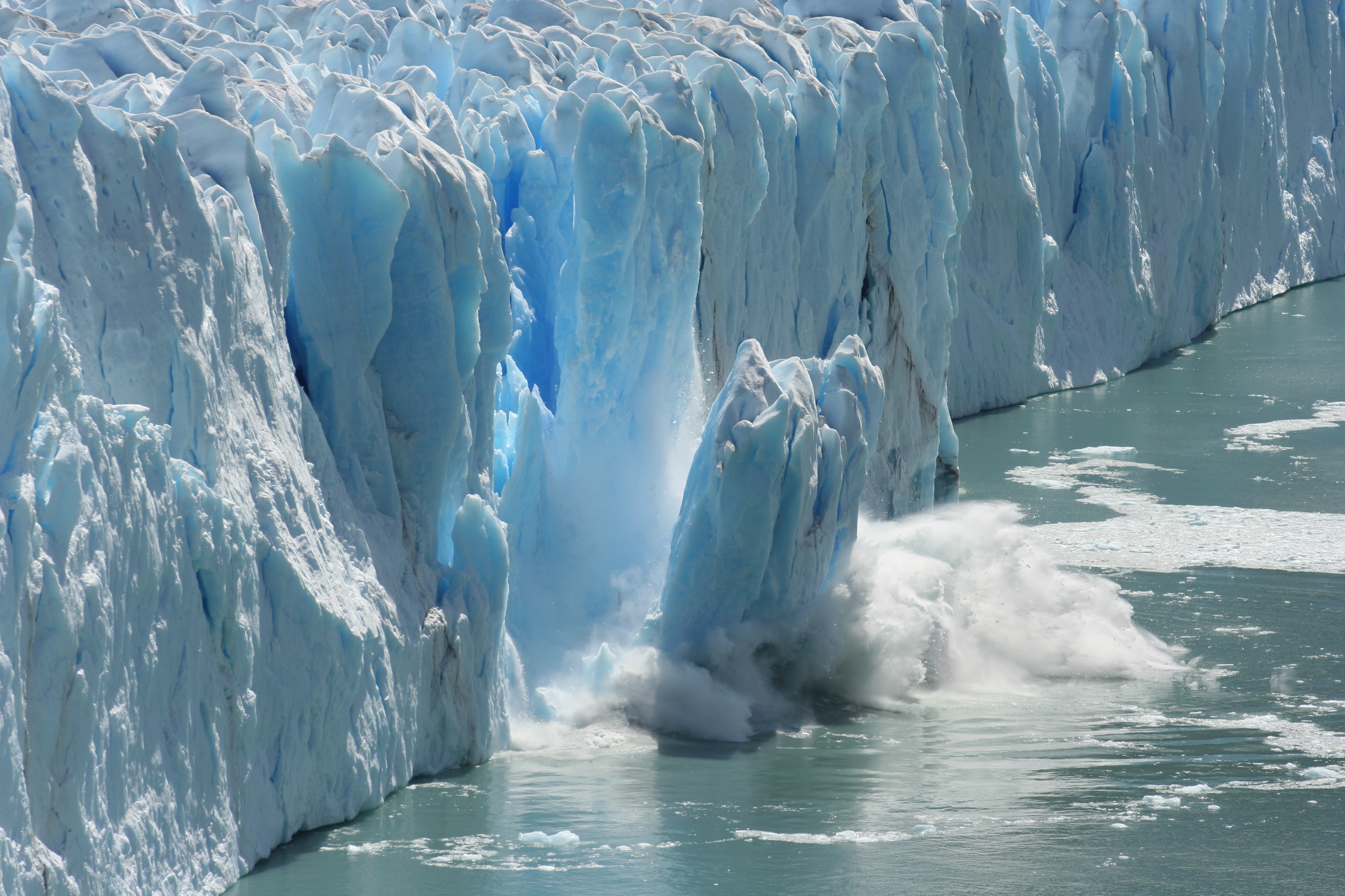 南極洲正在融化的冰川