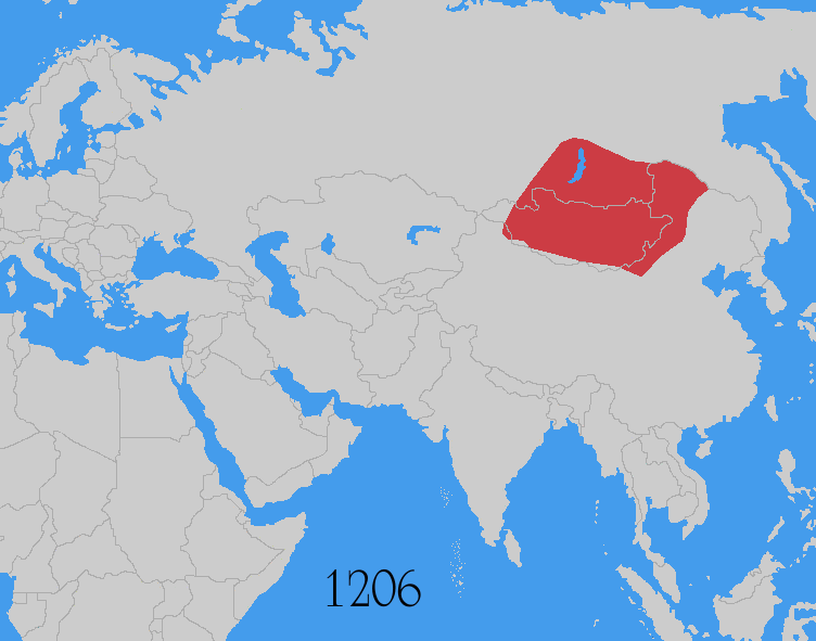 大蒙古國疆域變遷