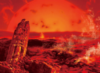 若太陽變成紅巨星，地球可能變得像血紅地獄般可怖