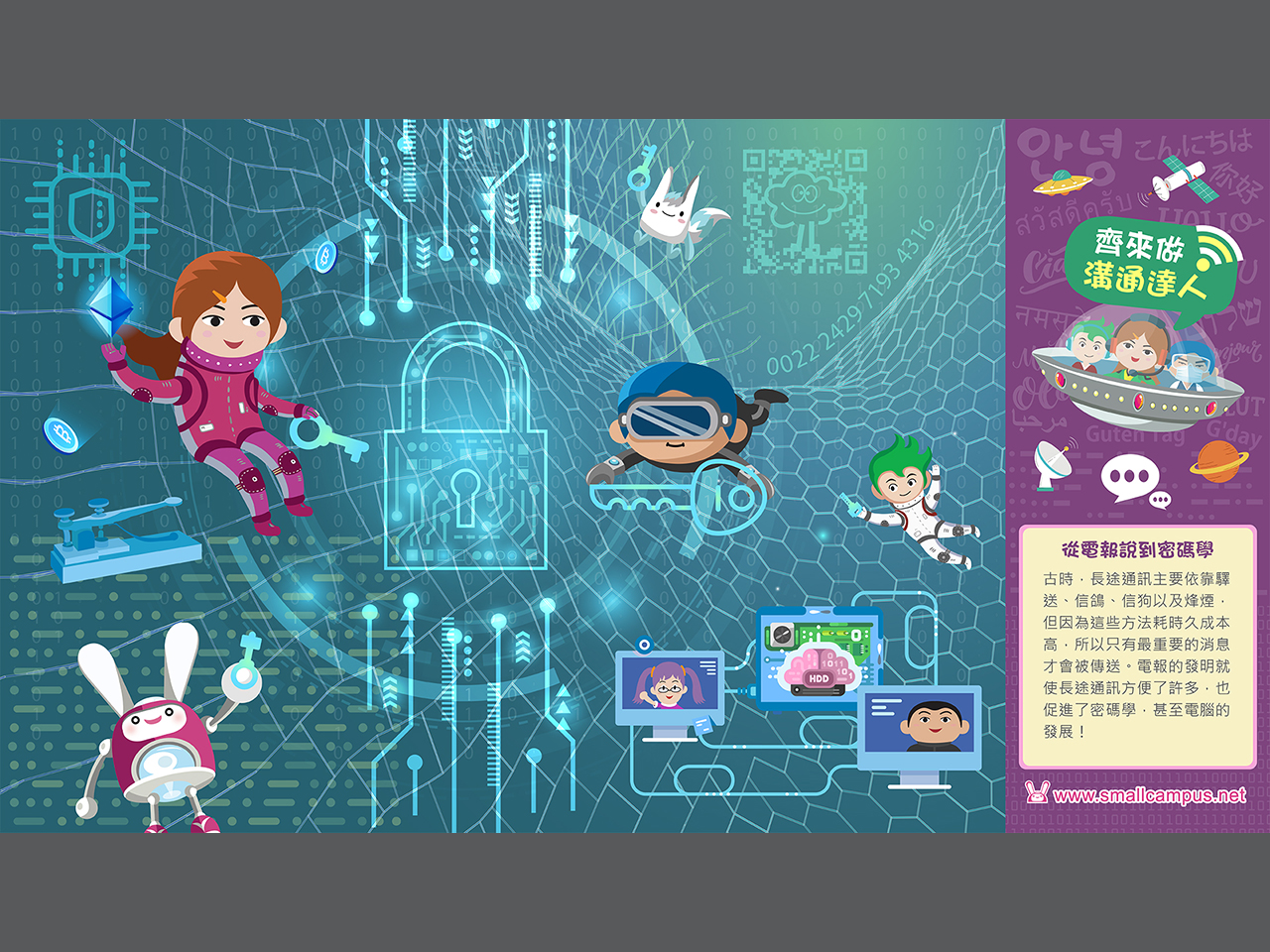 小校報 從電報說到密碼學