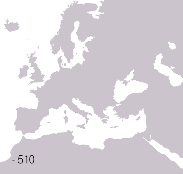 Animated map of the Roman Republic and Empire