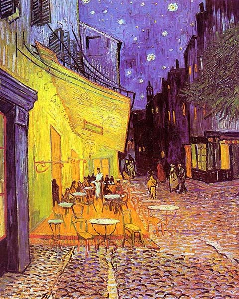 Cafe Terrace at Night, 1888