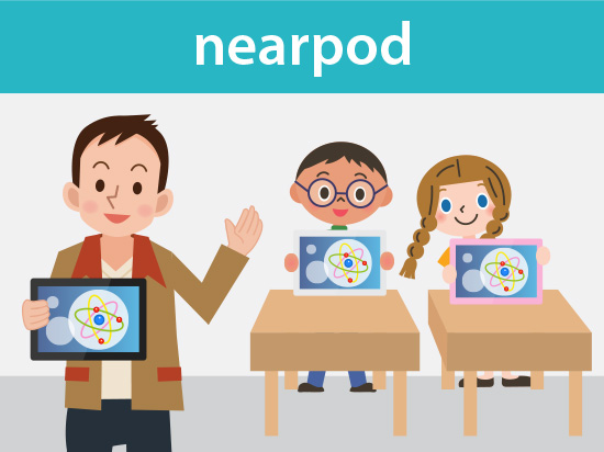 運用Nearpod 與學生同步共享教材
