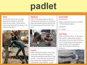 Padlet：鼓勵學生在英文科發表意見
