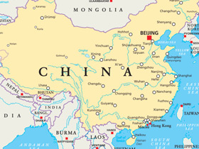 中國主要的山脈和河流